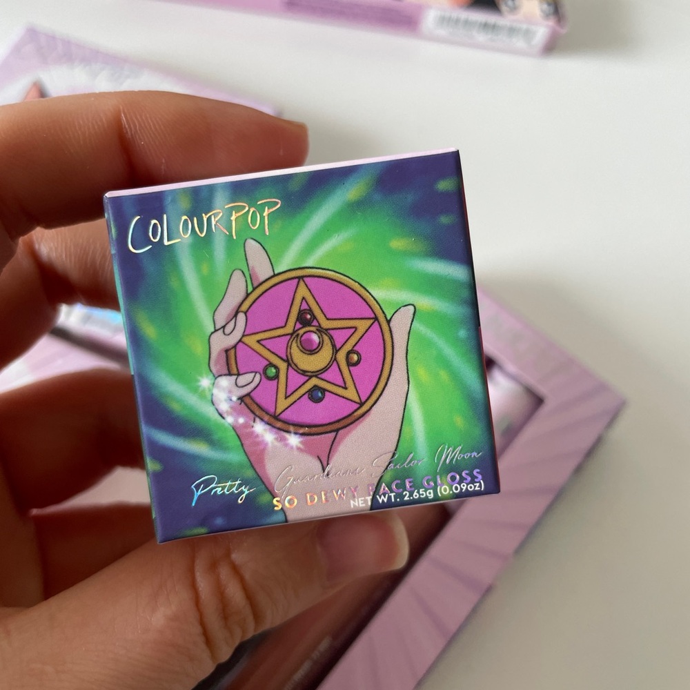 ColourPop Moon Crystal Power Compact in Pastel Pink